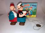 Popeye & Wimpy Ramp Walk-a-Way + Zeldzame vintage doos! vint, Ophalen of Verzenden