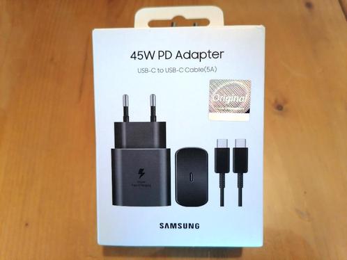 Chargeur Samsung 45W super rapide (PD 3.0) NEUF ! Avec câble, Telecommunicatie, Mobiele telefoons | Telefoon-opladers, Nieuw, Samsung