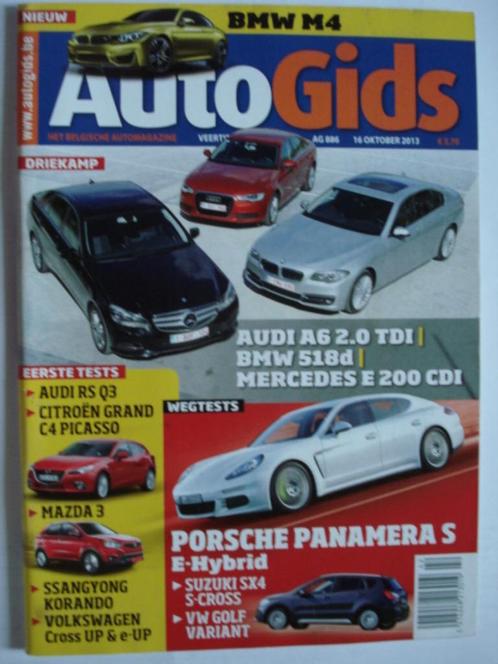 AutoGids 886 Porsche Panamera E-Hybrid Audi RS Q3 Qoros VW, Boeken, Auto's | Folders en Tijdschriften, Zo goed als nieuw, Algemeen