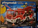 Playmobil - camion de pompier + Jeep + 1 pompier, Enlèvement ou Envoi, Utilisé, Ensemble complet