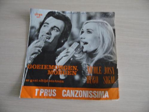 GOEIEMORGEN, MORGEN NICOLE JOSY & HUGO SIGAL SONGFESTIVAL 19, Cd's en Dvd's, Vinyl | Overige Vinyl, Zo goed als nieuw, Overige formaten