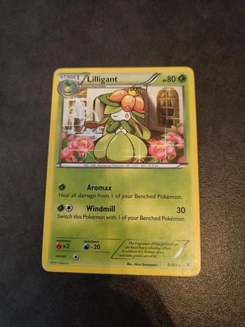 Pokémon kaart lilligant, Enlèvement