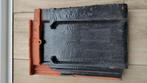 Tuiles Bierghes noires émaillées 23cm x 32cm, Doe-het-zelf en Bouw, Dakpannen en Dakbedekking, Ophalen, Zo goed als nieuw, Dakpannen