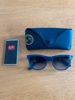 Ray Ban zonnebril (op sterkte), Comme neuf, Ray-Ban, Bleu, Enlèvement ou Envoi