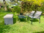 Hartman tuinset 2 stoelen, loungebank met kussen & tafeltje, Enlèvement, Salons de jardin