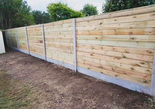 Houten omheining, Tuin en Terras, Bosmaaiers, Ophalen of Verzenden