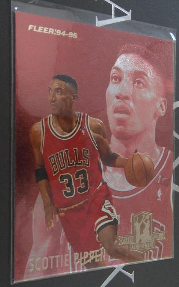 95 Fleer Scottie Pippen Career Award Achievement #5 of 6  beschikbaar voor biedingen