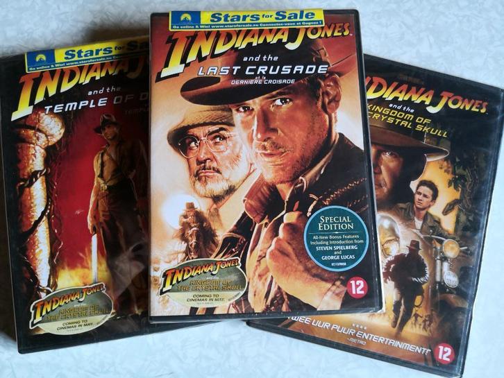 dvd's indiana jones uit te kiezen, Cd's en Dvd's, Dvd's | Avontuur, Ophalen of Verzenden
