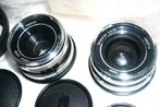 Carl Zeiss 35 mm 3,4 en TESSAR 50 mm 2,8 + Canon-ring (EOS), Ophalen of Verzenden, Zo goed als nieuw, Standaardlens