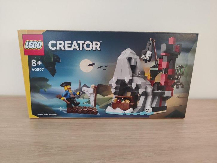 LEGO Creator 40597 Griezelig pirateneiland, Kinderen en Baby's, Speelgoed | Duplo en Lego, Nieuw, Lego, Complete set, Ophalen of Verzenden