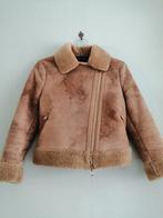 mooie warme jas in daim  maat 8 jaar, Ophalen of Verzenden, Zo goed als nieuw, Meisje, Jas