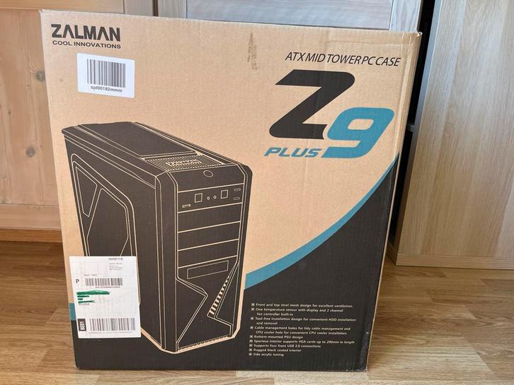 Boîtier d’ordinateur Zalman Z9 Plus, Informatique & Logiciels, Boîtiers d'ordinateurs, Utilisé, Enlèvement