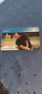 telefoonkaart / Belgacom / Golf / Didier De Vooght, Verzamelen, Telefoonkaarten, Verzenden