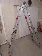ALTREX Varitrex-Teleprof 4x4 telescopische vouwladder, Doe-het-zelf en Bouw, Ladders en Trappen, Ophalen, Gebruikt, Ladder, Opvouwbaar of Inschuifbaar