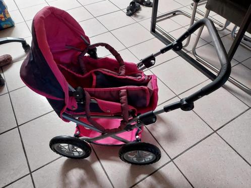 poppenbuggy roze, Kinderen en Baby's, Speelgoed | Poppen, Gebruikt, Babypop, Ophalen