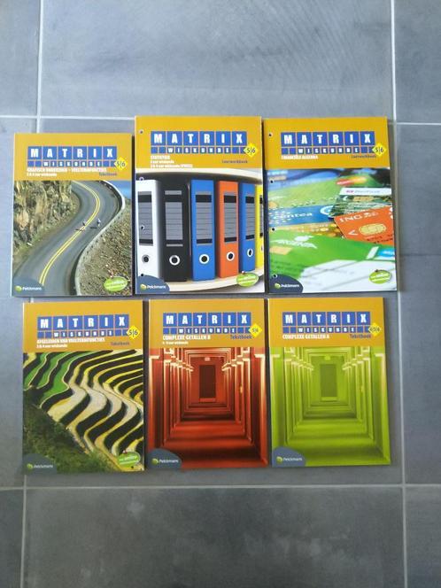 Boeken wiskunde 'Matrix' voor derde graad secundair, Boeken, Studieboeken en Cursussen, Nieuw, Overige niveaus, Ophalen