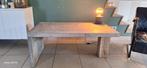 Salontafel beton, Huis en Inrichting, Ophalen, Nieuw, Eikenhout, 75 cm of meer