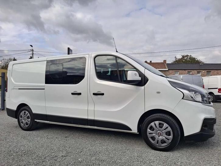 Fiat Talento 2.0 double cabine 6places Utilitaire (bj 2020), Auto's, Bestelwagens en Lichte vracht, Bedrijf, Te koop, ABS, Achteruitrijcamera