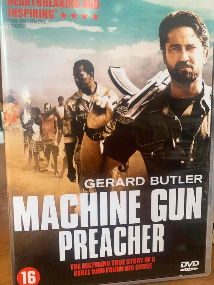 Machine Gun Preacher, Cd's en Dvd's, Dvd's | Actie, Zo goed als nieuw, Oorlog, Ophalen of Verzenden