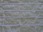plastieken plaat met natuursteen muur imitatie uit de DDR, Ophalen of Verzenden, 50 tot 75 m², Beige