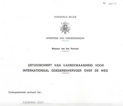 Internationale vakbekwaamheid vervoer, Boeken, Vervoer en Transport, Ophalen