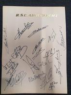 Handtekeningen RSC Anderlecht 1968, Verzamelen, Ophalen of Verzenden, Zo goed als nieuw