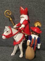 Playmobil Sinterklaas en Zwarte Piet, Comme neuf, Ensemble complet, Enlèvement ou Envoi