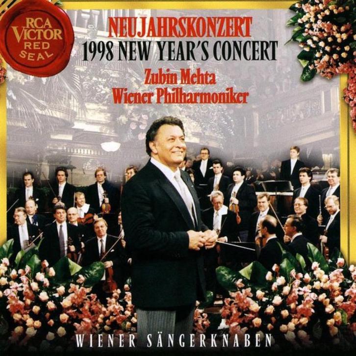 Zubin Mehta, Wiener Philharmoniker1998 New Year's Concert2CD, CD & DVD, CD | Classique, Enlèvement ou Envoi
