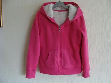 Blouson avec capuche fourré , taille 152, beschikbaar voor biedingen