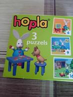 Puzzel Hopla 3 stuks, Ophalen, 10 tot 50 stukjes, Gebruikt
