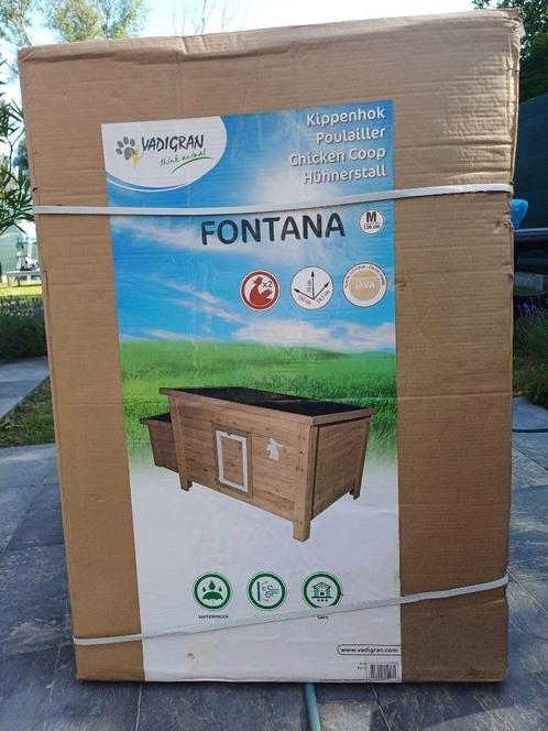 Kippenhok Vadigran Fontana Java Medium, Dieren en Toebehoren, Vogels | Hokken en Kooien, Nieuw, Overige typen, Hout, Ophalen