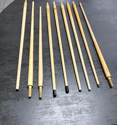 Flèches pour queues de billard, Sport en Fitness, Biljarten en Poolen, Gebruikt, Keu of Ballen, Ophalen of Verzenden