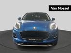 Ford Puma 1.0i Ecoboost MHEV 92kW Aut. Titanium, Auto's, Ford, Stof, 1404 kg, Blauw, Bedrijf