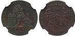 1 Centime 1846 in NGC slab UNC details, Cleaned, Ophalen of Verzenden
