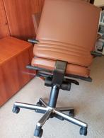 Ensemble 3 chaises bureau en cuir, Huis en Inrichting, Ophalen, Zo goed als nieuw