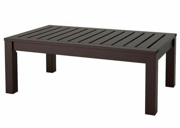 Massief houten salontafel - NIEUW - nog in doos, Tuin en Terras, Tuintafels, Nieuw, Hout