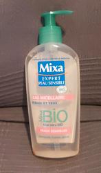 NEUF - Mixa eau micellaire BIO peaux sensibles, Enlèvement, Neuf, Tout le visage, Nettoyage