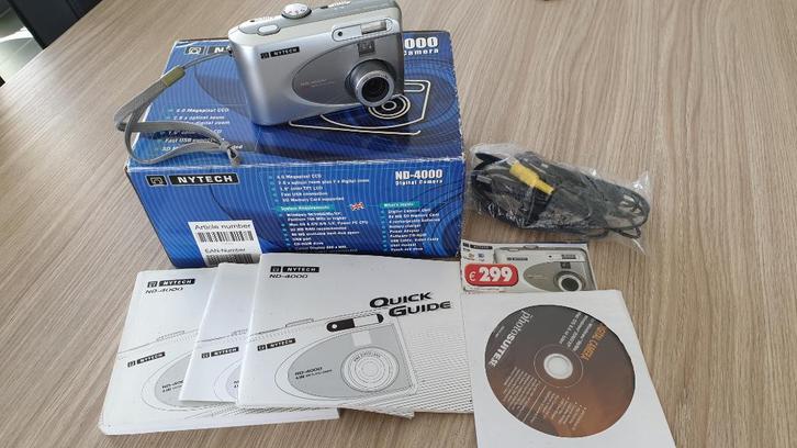 Nytech ND-4000 (Perfecte staat), Audio, Tv en Foto, Fotocamera's Digitaal, Zo goed als nieuw, Compact, Minder dan 4 keer, Ophalen of Verzenden