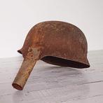 Duitse helm na de oorlog omgevormd tot een purainschep, Ophalen of Verzenden, Overige soorten