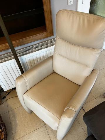 Relax inclinable en cuir