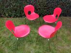 Stoel rood Olivia Rexite, Huis en Inrichting, Stoelen, Ophalen, Gebruikt, Rood, Kunststof