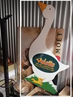 Mon 😀 Grand Panneau Publicitaire VINTAGE Gastronomie 🇲🇫 ?, Enlèvement, Utilisé, Panneau publicitaire