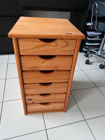 Petit meuble Á tiroirs, 25 à 50 cm, 5 tiroirs ou plus, Moins de 100 cm, Comme neuf