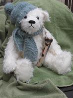 Teddybeer SNOWY handwerk !! 45 cm, Ophalen of Verzenden, Nieuw, Stoffen beer, Overige merken