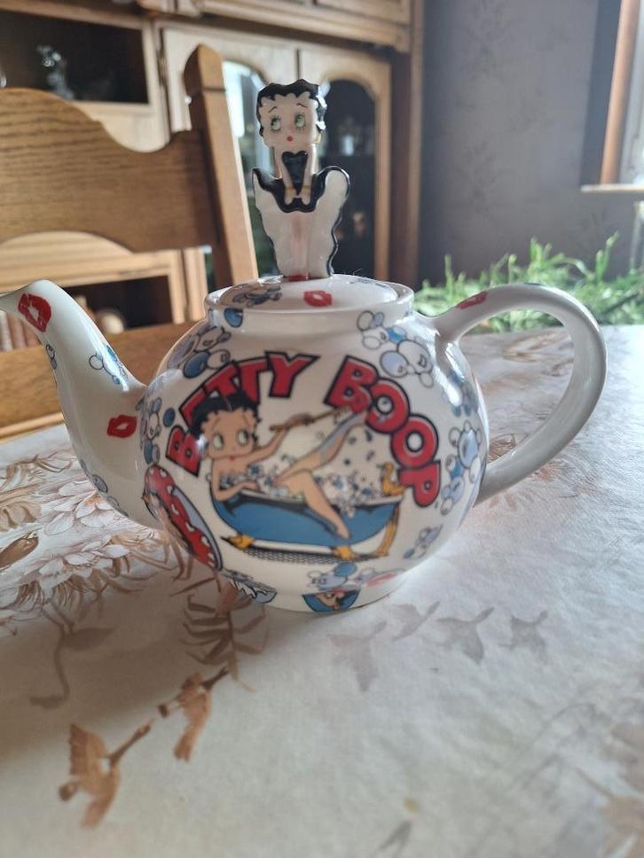 The Many Faces of Betty Boop beker keramische theepot 2003, Verzamelen, Beelden en Beeldjes, Nieuw, Mens, Ophalen of Verzenden