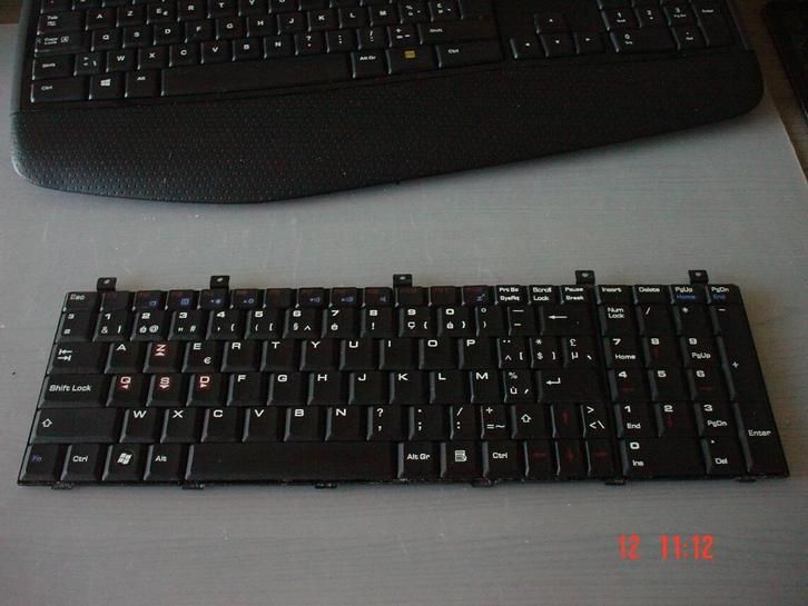 Toetsenbord MSI, Computers en Software, Accu's en Batterijen, Gebruikt, Ophalen of Verzenden