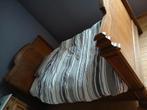 Lit en chêne  + sommier, Maison & Meubles, Chambre à coucher | Lits, Enlèvement