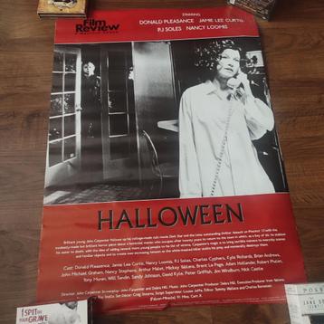 HALLOWEEN (1978, Carpenter) - Poster Film Review beschikbaar voor biedingen