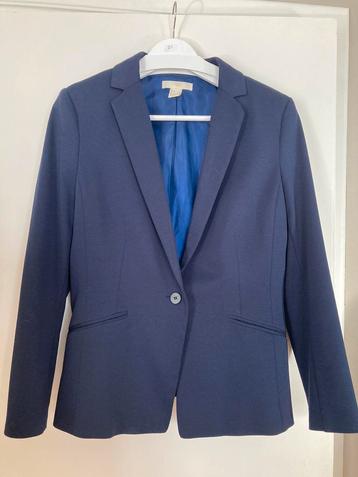 Nouveau blazer doublé bleu foncé 