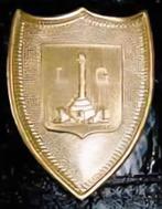 Zoek naar insignes voor brandweerhelmen in de stad Luik, Ophalen of Verzenden